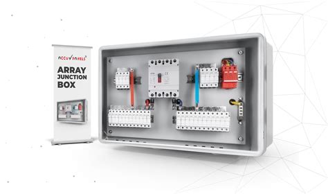 array junction box design|solar panel roof junction box.